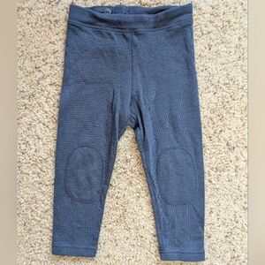 Polarn O. Pyret Textured Navy Leggings